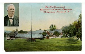 NH - West Swanzey. The Old Homestead, Denman Thompson Residence