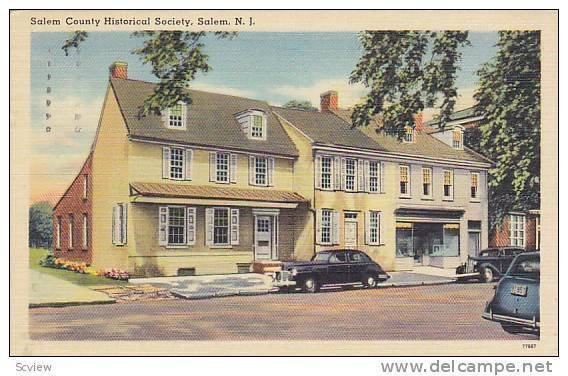 Salem County Historical Society, Salem, New Jersey, PU-1952