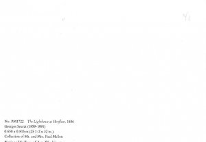 Georges Pierre Seurat, The Lighthouse At Honfleur  