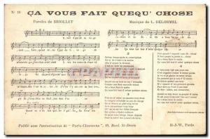 Old Postcard It's something you quequ Briollet Delormel