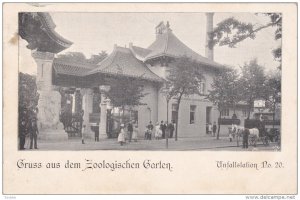 Gruss aus dem Zoologischen Garten , BERLIN, Germany , 1890s-1900