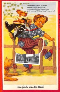 aa8030 - GERMANY Germany - Postcards VINTAGE POSTCARD - TRIER fold-