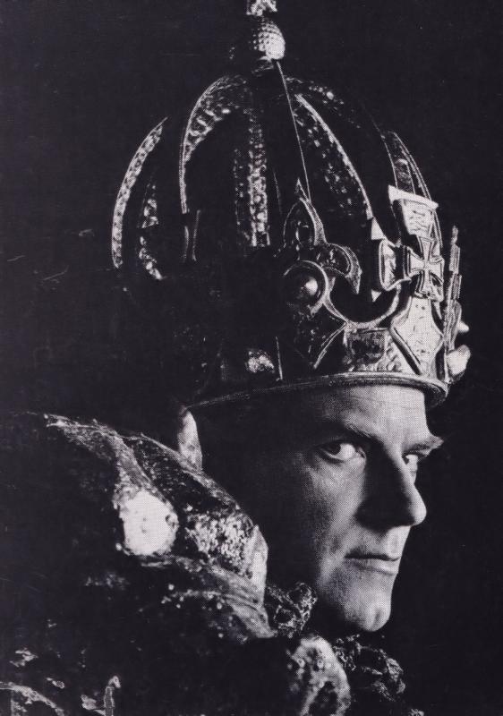 Norman Rodway as Richard III Royal Shakespeare Company Theatre Postcard