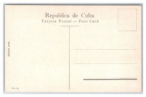 Cabana Fortress Havana Cuba UNP DB Postcard B19