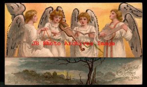 Christmas, Unknown Pub, Angels Singing & Playing Music