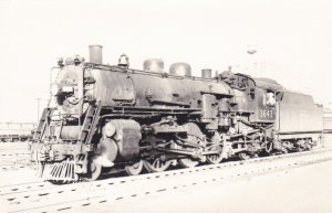 Trains Old Locomotive #3643 Real Photo