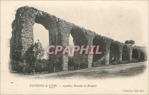 Old Postcard Surroundings of Lyon Roman aqueducts Bonnant