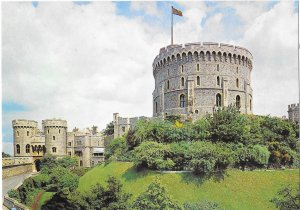 Norman Gate & Round Tower Windsor Castle Berkshire England UK 4 by 6 size