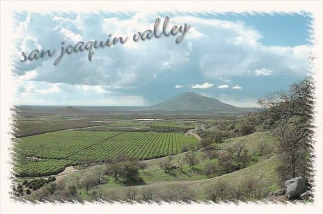 California San Joaquin Valley Panoramic View