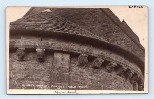 RPPC Killpeck Church corbel table east Herefordshire England UK Postcard