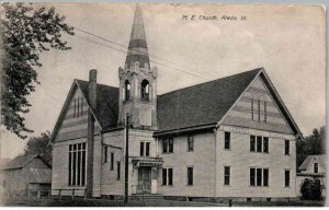 Aledo, Illinois - The M.E. Church - c1910