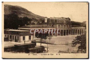 Toul - Gare de l'Est - Old Postcard