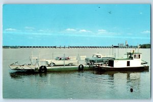 Canton Missouri Postcard Canton Ferry Highway Exterior View 1966 Vintage Antique