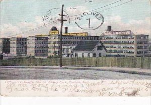 Massachusetts Brockton W L Douglas Shoe Factory No 1  1909