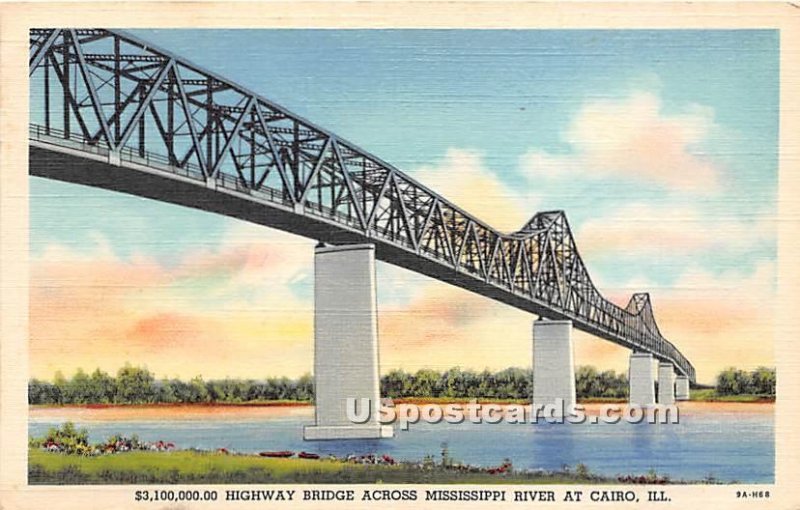 $3,100,000.00 Highway Bridge - Cairo, Illinois IL
