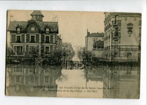 3129579 France ALFORTVILLE 1910 Great Flood Paris Vintage PC