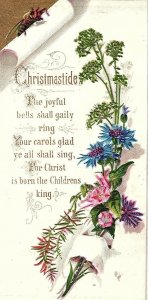 Lot of 2 1880's Lovely Christmas Holiday Victorian Trade Cards P121