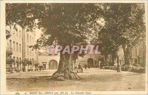 Old Postcard Mont Sainte Odile (altitude 763 m) The Great Court