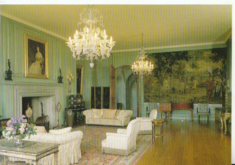 Devon Postcard - Castle Drogo - The Drawing Room - Ref 19127A