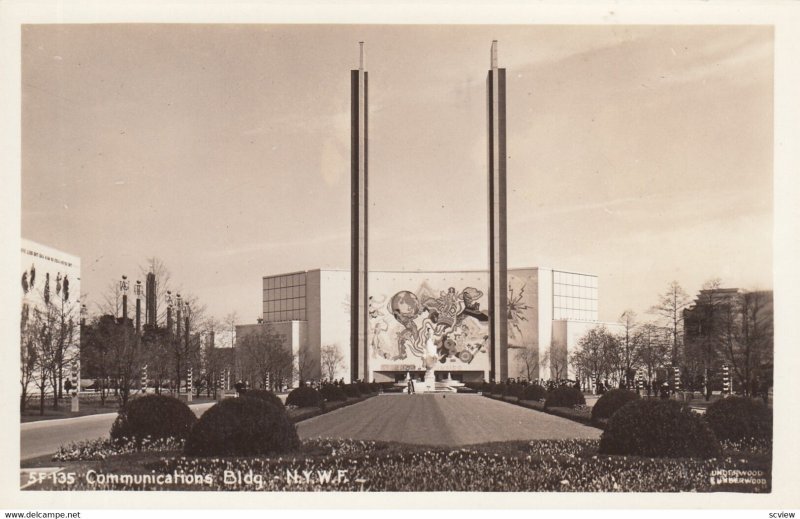 RP : NEW YORK CITY Worlds Fair , 1939 ; Communications Building