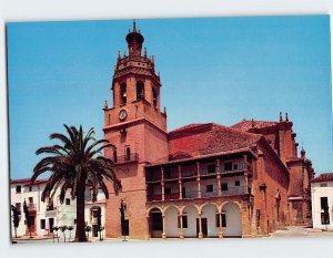 Postcard The Mayor Virgin Mary, Cathedral, Ronda, Spain