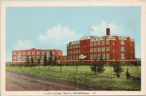 Luther College Regina SK Saskatchewan Unused PECO Postcard E98