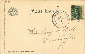 Buffalo News 1908 Meadville Pennsylvania Ponce De Leon Springs Postcard 1508 