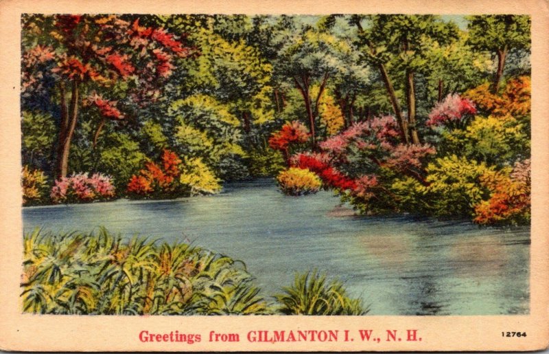 New Hampshire Greetings From Gilmanton