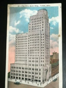 Vintage Postcard 1932 The Ohio Bank Building Toledo Ohio (OH)