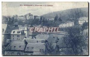 Old Postcard Bouillon Panorama and the Castle