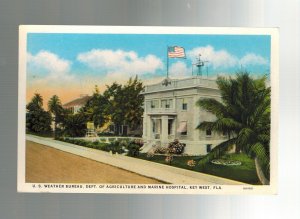 Mint Agriculture & Marine Hospital Key West Florida Real Picture Postcard
