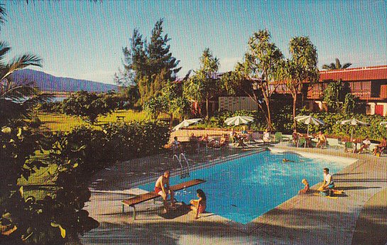 Swimming Pool Maui Palms Resort Hotel Kahului Maui Hawaii