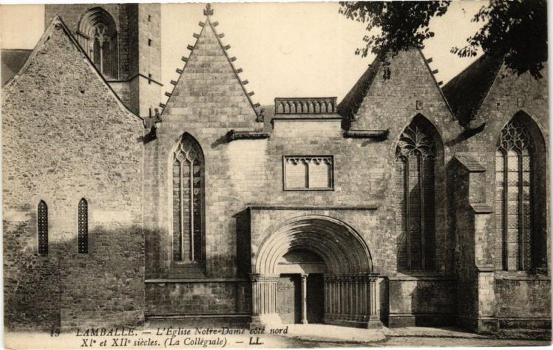 CPA LAMBALLE - L'Église Notre Dame (230355)