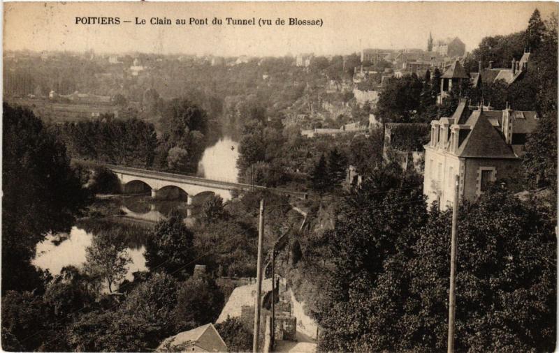 CPA POITIERS - Le Clain au Pont du Tunnel (255732)