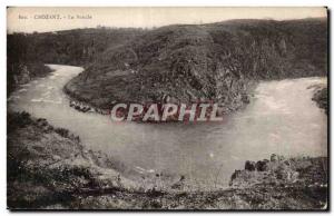 Old Postcard Crozant Loop