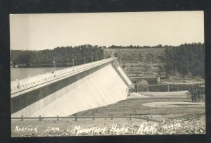 RPPC MOUNTAIN HOME ARKANSAS NORFORK DAM VINTAGE REAL PHOTO POSTCARD