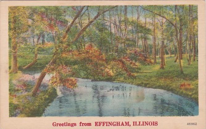 Illinois Greetings From Effingham