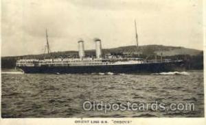 Orient Line S.S. Orsova, Ship Postal Used Unknown postal used, no stamp on back