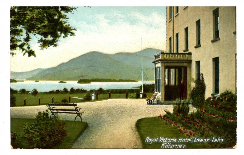 UK - Ireland, Killarney. Royal Victoria Hotel, Lower Lake