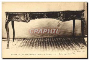 Old Postcard Paris Musee Jacquemart Andre Institute of France Louis XV long T...