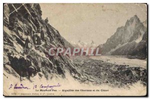 Old Postcard The Bad No Agulhas Charmoz and Geant