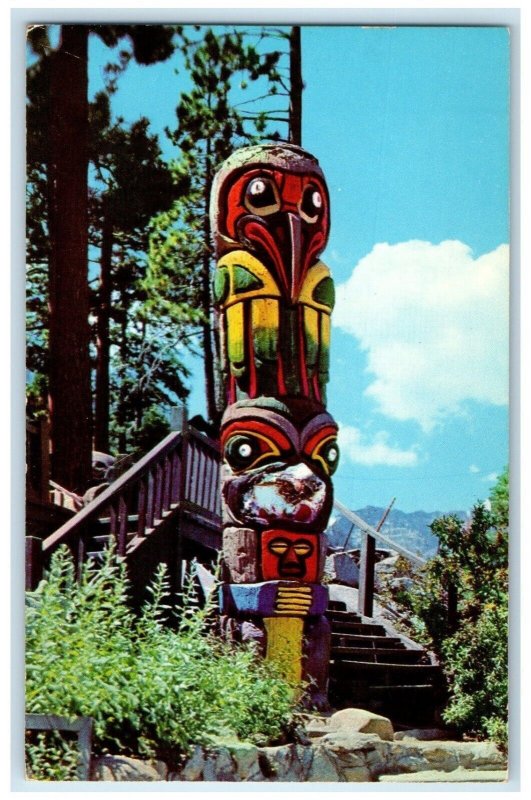 1961 Totem Pole At Inspiration Point Emerald Bay Lake Tahoe Vintage