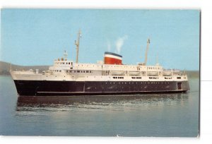 Car Ferry Bluenose Vintage Postcard Yarmouth Nova Scotia and Bar Harbor Maine