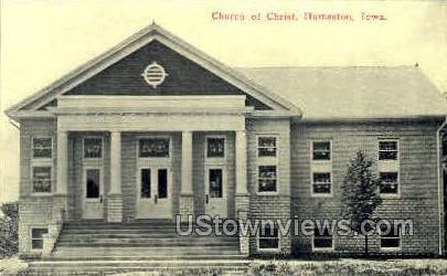 Church of Christ - Humeston, Iowa IA