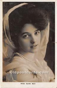 Miss Olive May Theater Actor / Actress 1905 