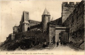 CPA Carcassonne Les Avant-Portes de l'Aude FRANCE (1012931)