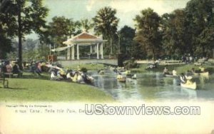 Canal, Belle Isle Park in Detroit, Michigan