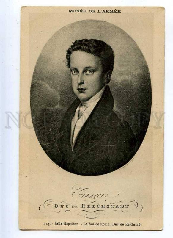 216195 Young NAPOLEIN King of Rome Vintage CHARITY Card PC