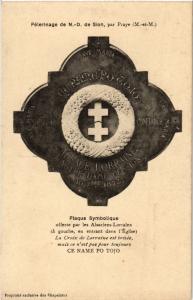 CPA SION - Pelerinage de N.-D. de SION - Plaque Symbolyque (484183)