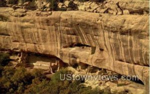 Fire Temple and New Fire House - Mesa Verde Park, Colorado CO  